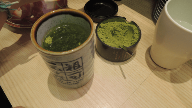 Mix your own matcha tea
