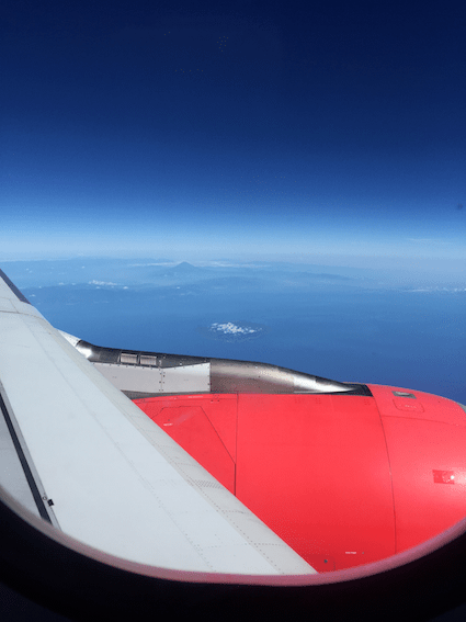 We think this is Mount Fuji but source unconfirmed